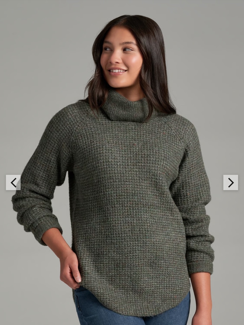Kuhl hunter green women Black Turtleneck Sweater
